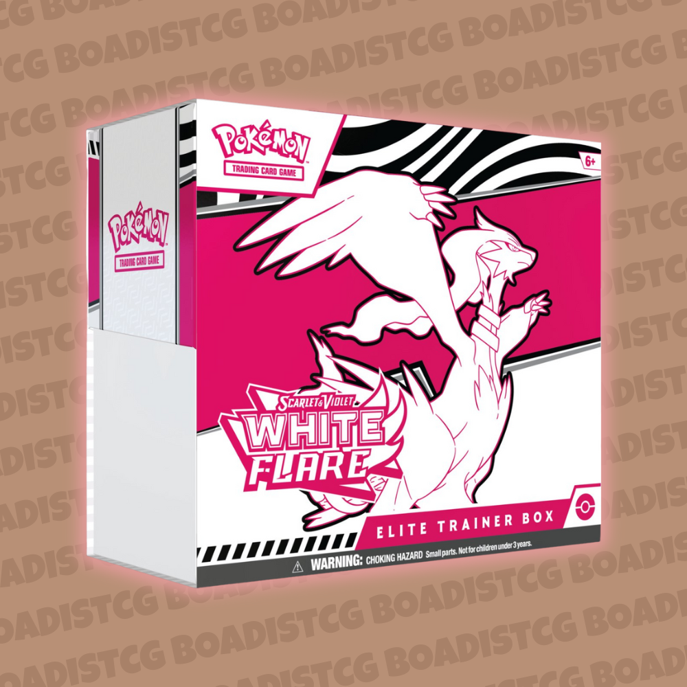 White Flare Elite Trainer Box